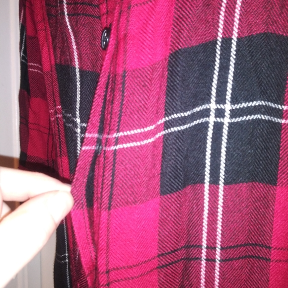 Rails Plaid Button Down Tunic Top - Picture 6 of 6